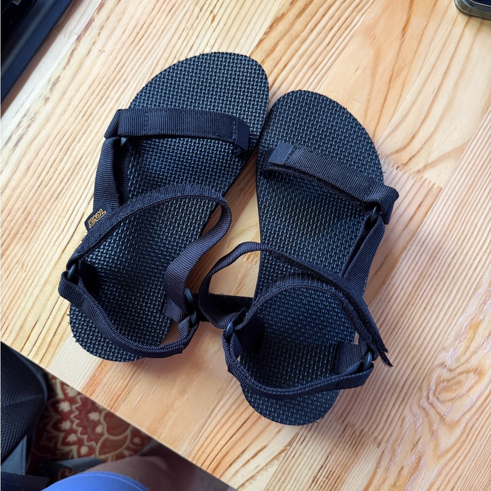 Black Teva Sandals